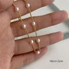 Women Simple Pearls Bracelets Vintage Beads Metal Chain Bracelet Fashion Luxury Design Elegant Stacked Wear Jewelry Charm Gifts 3