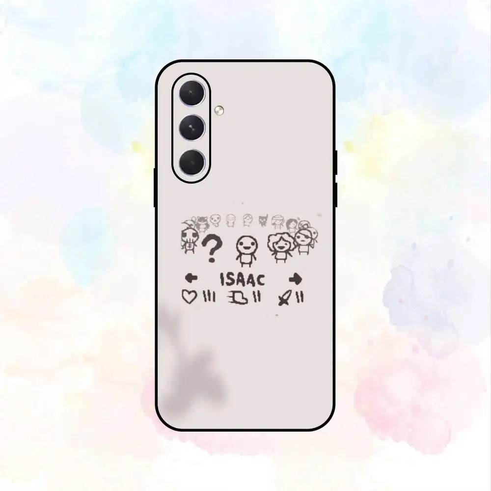 Stylish Soft Black Shell Phone Case Inspired by The Binding of Isaac