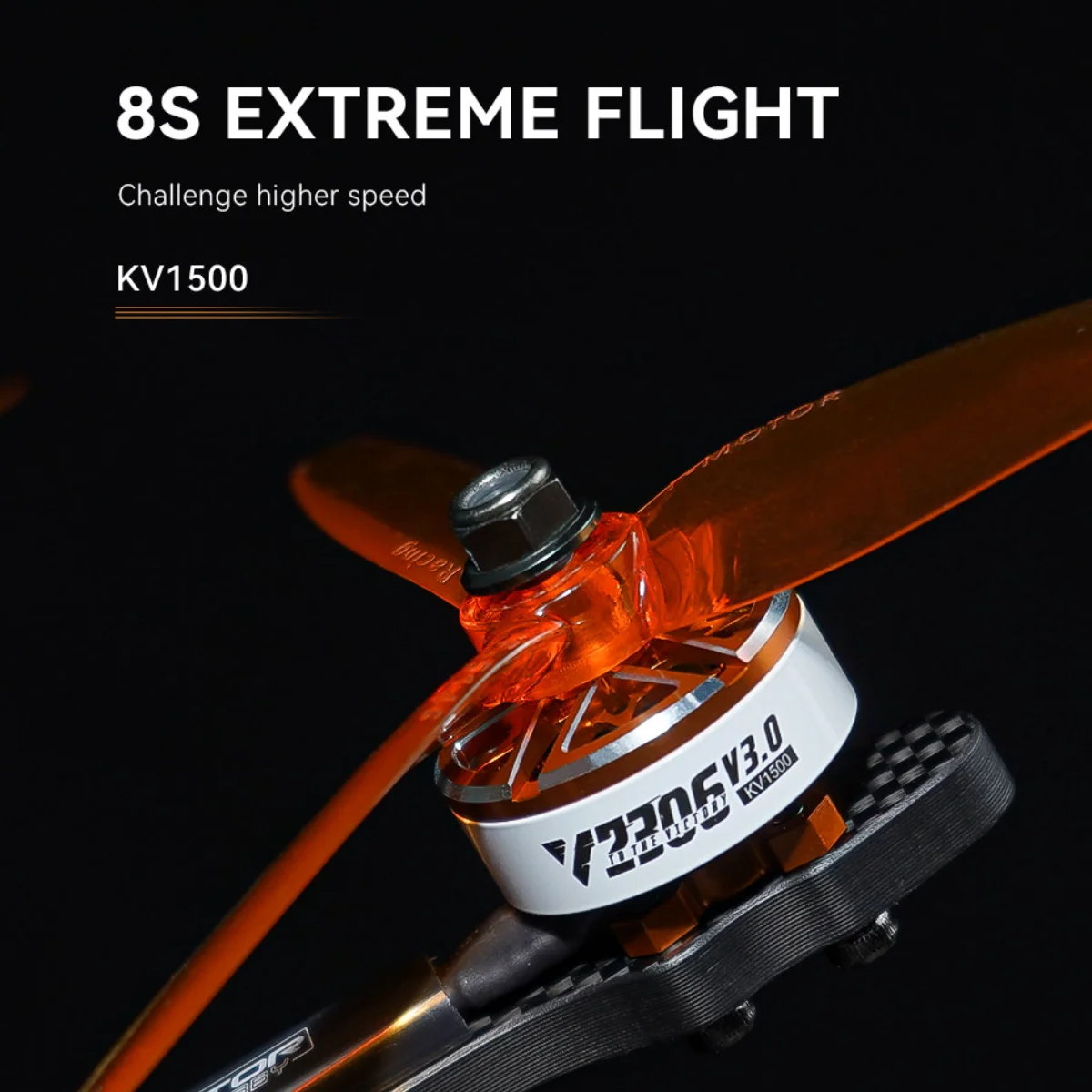 รูปสินค้า มอเตอร์โดรนไร้แปรง T-MOTOR Velox V2306 สำหรับ Racing ความเร็วสูง