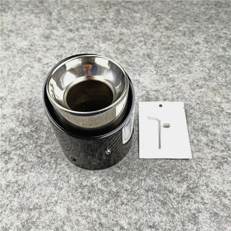 Carbon Exhaust Tip Pipe 1 Pcs for Mini Cooper F54 F55 F56 F57 R60 R61 F60 R55 R56 R57 R58 R59 S JCW Car Accessories exhaust pipe tip
