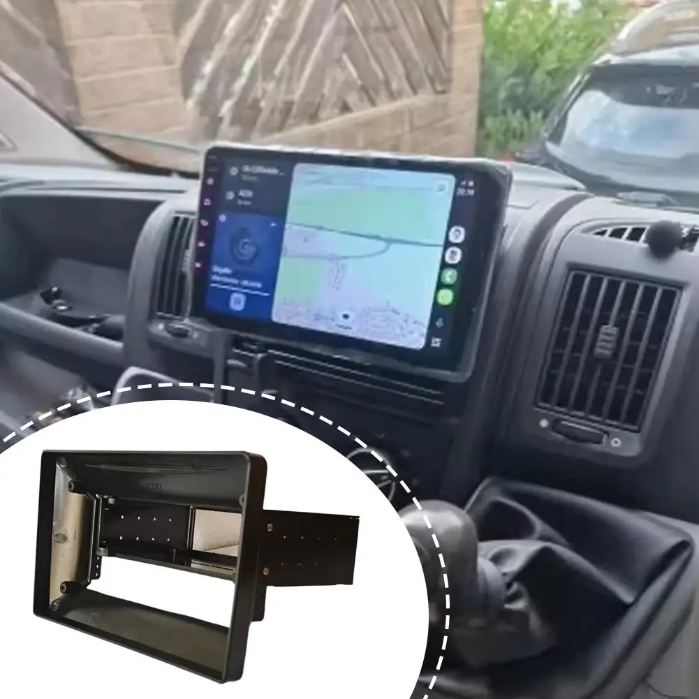 Universal Car Stereo Radio Fascia 1 Din 9 10 inch Touch Screen Autoradio MP5 Player Frame Adapter