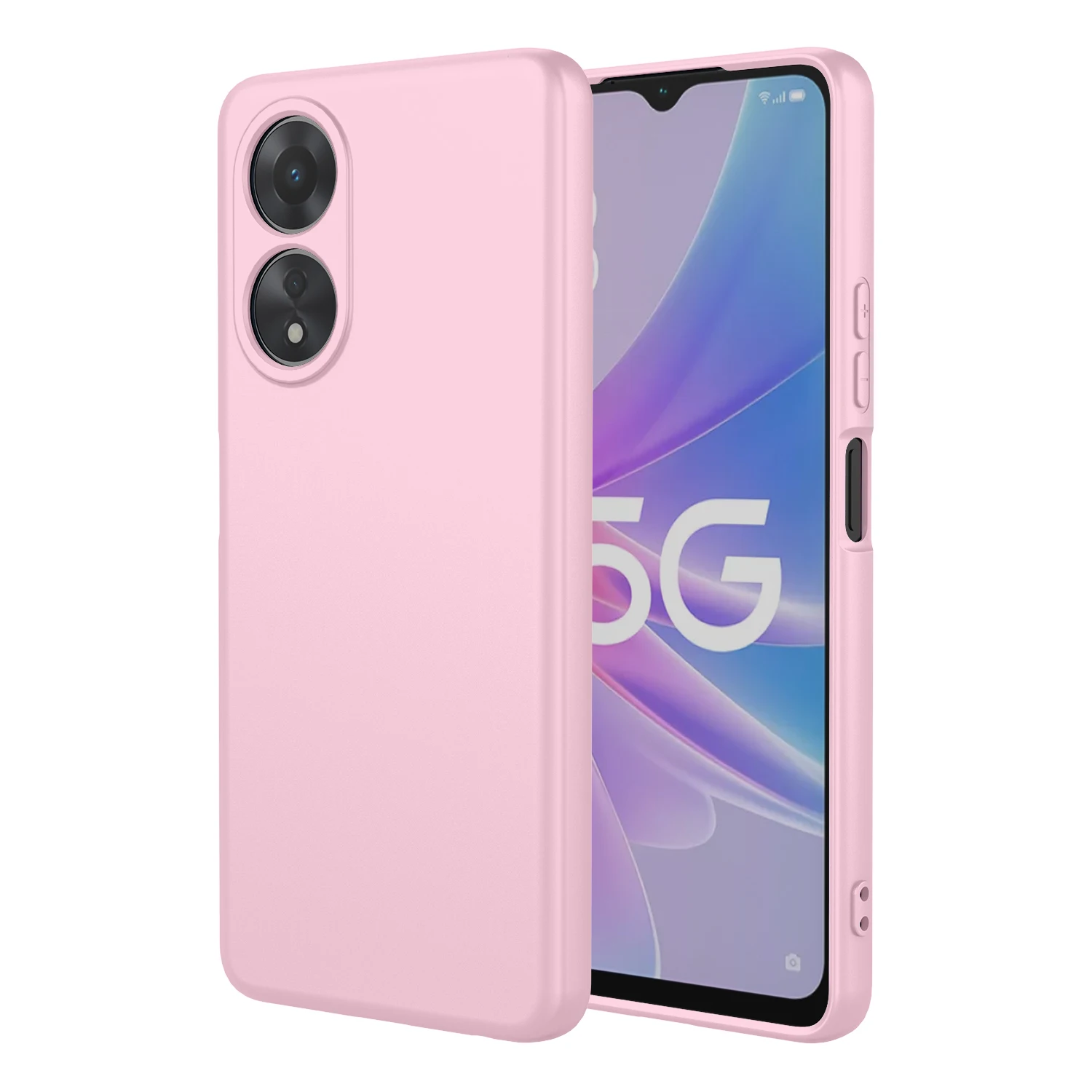 Flexibler TPU-Fall aus flüssigem Silikon für OPPO A60 A79 5G A98 A78 A58 A38 A18 A57 A57S Schutzhülle Fundas Coque Capa_voghion.com
