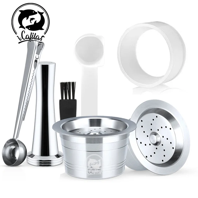 Coffee Capsule reusable coffee filter pod suitable For Três Corações 3 Hearts Lov Passione Espresso K FEE Tchibo coffee machine