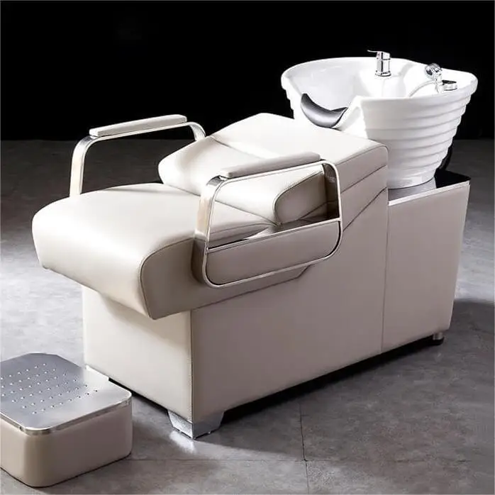 

Beauty Comfortable Hair Cheap Treatment Lay Down Barber Shop Bowl Massage Salon Washing Shampoo Chair