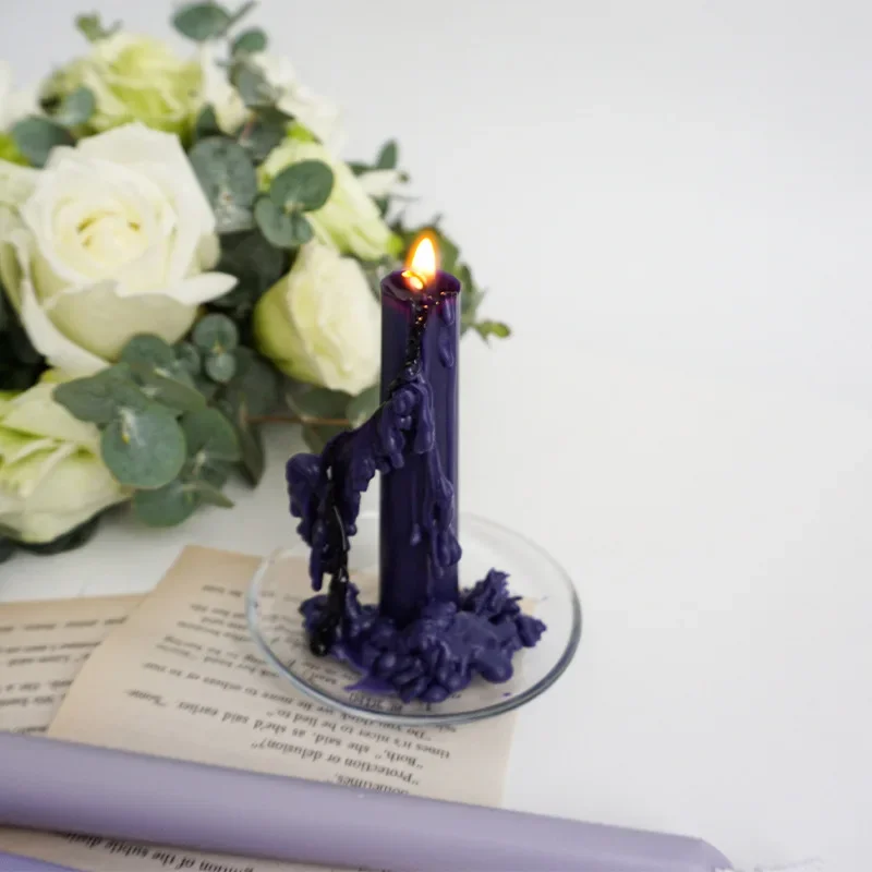 Elegant Candle Mold Kit for Handmade Creations - Long Pole Design for DIY Candlelight Dinners