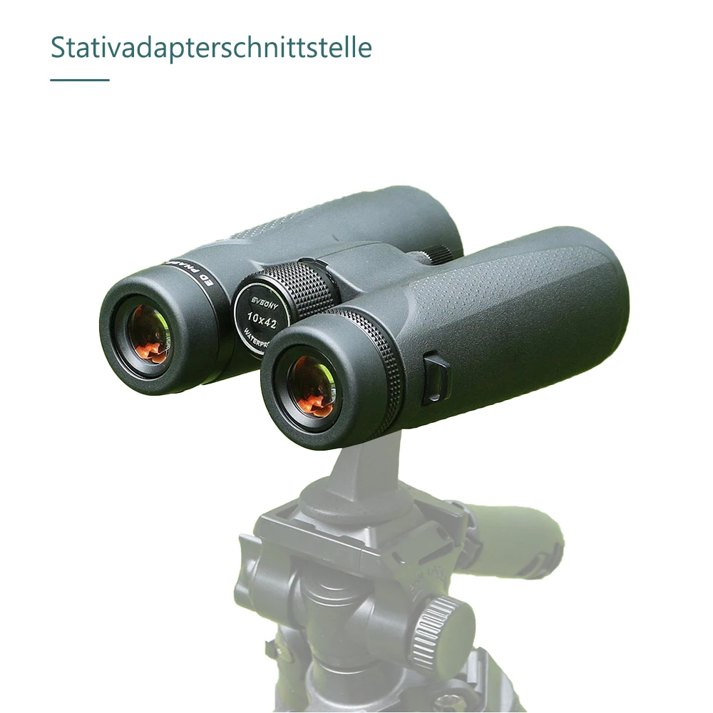 Svbony SV202 8X32/8x42/10x42/10x50 ED Fernglas IPX7 Magnesiumlegierungsgehäuse BaK4 Fernglas Hohe Qualität für Sternenbeobachtung Camping – Detail 27
