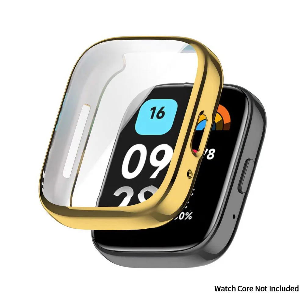 Enhanced TPU Case with Screen Protector - Full Coverage Soft Shell Anti-Scratch Bumper Frame