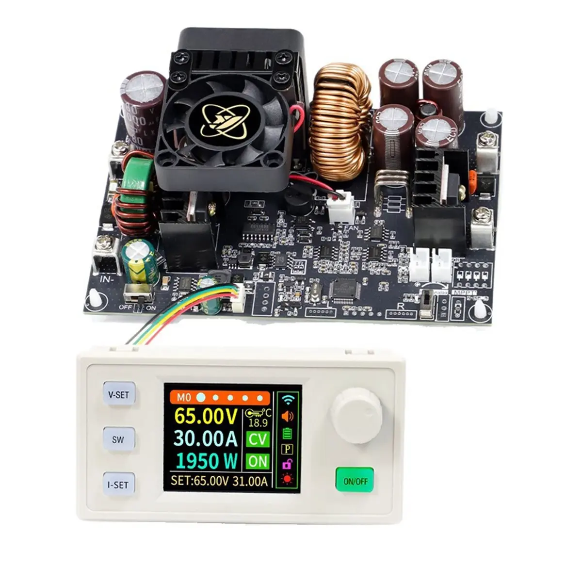(A23G) XY-6530S CNC DC 조정 가능한 조정 전원 공급 장치 정전압 및 정전류 모듈 65V/30A/2000W