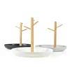 2024 New Nordic Bamboo Tree Branch Storage Tray Living Room Desktop Key Hanger Jewelry Display Frame 6