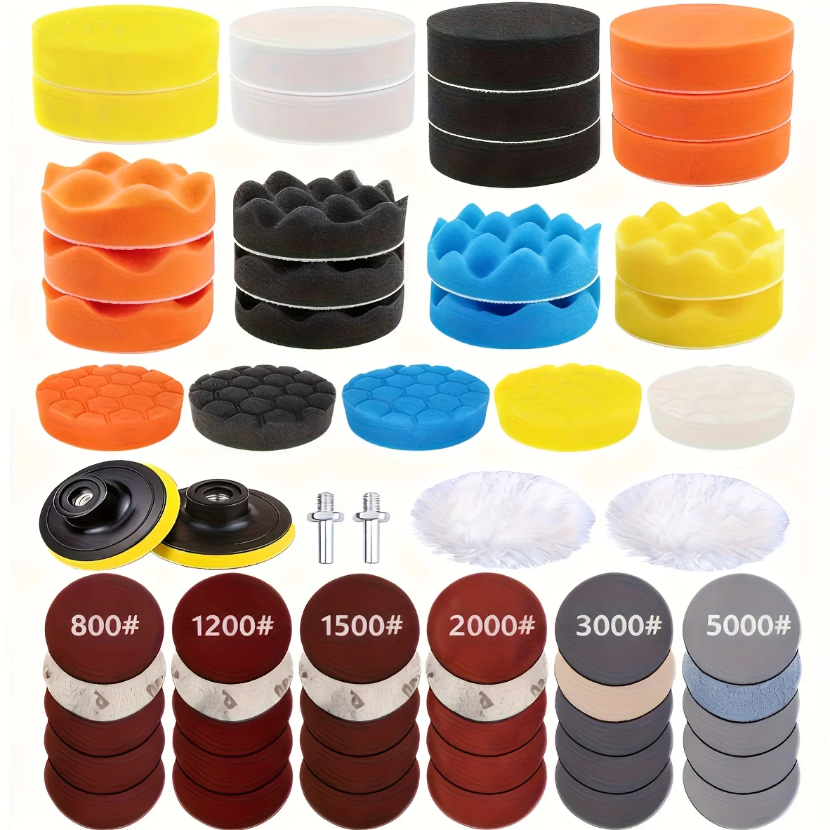 Ultimate Polishing and Buffing Kit for Automotive and Metal Surfaces