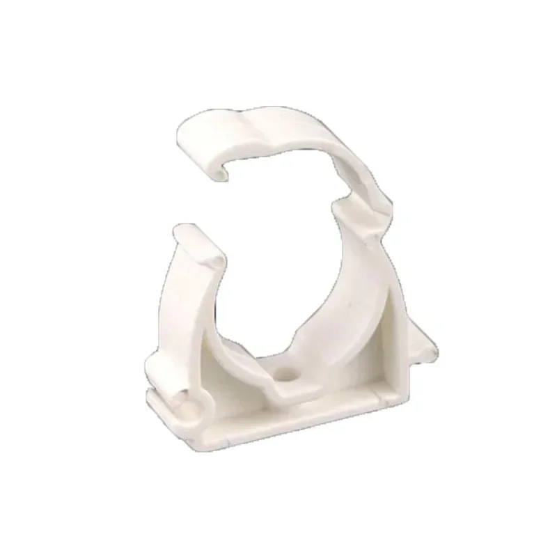 10 Pcs Plastic PPR Water Pipe Clamp Holder With Cover 16mm 20mm 25mm 32mm