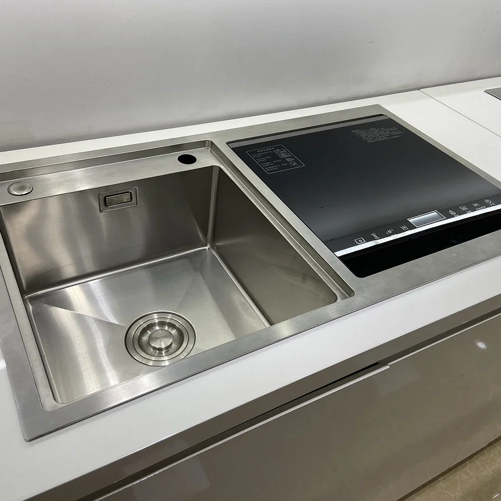Electric Quick Cleaner Restaurant Commercial Sink Dishwasher Ultrasonic Dishwasher 5