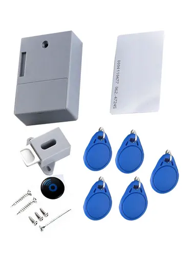 전자 잠금 장치 RFID 캐비닛 잠금, 보이지 않는 센서 잠금, 숨겨진 서랍 잠금, 키리스 어린이 안전 잠금, 도어 하드웨어 2