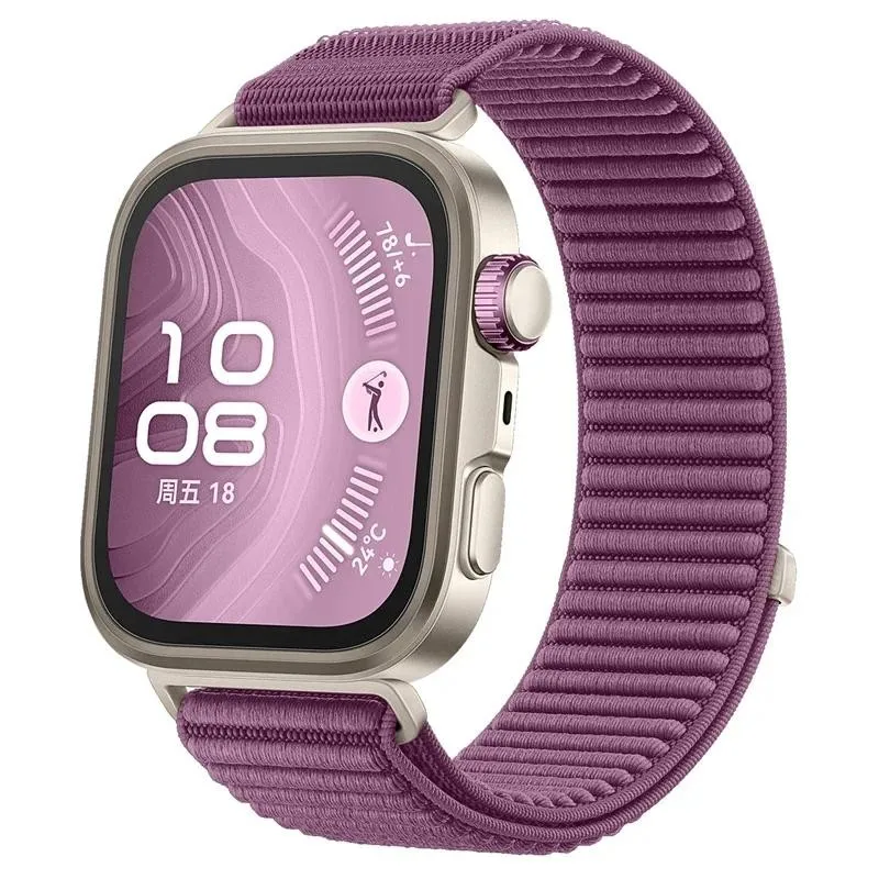 Breathable Braided Nylon Loop Strap - Comfortable Fit Watch Band Accessory