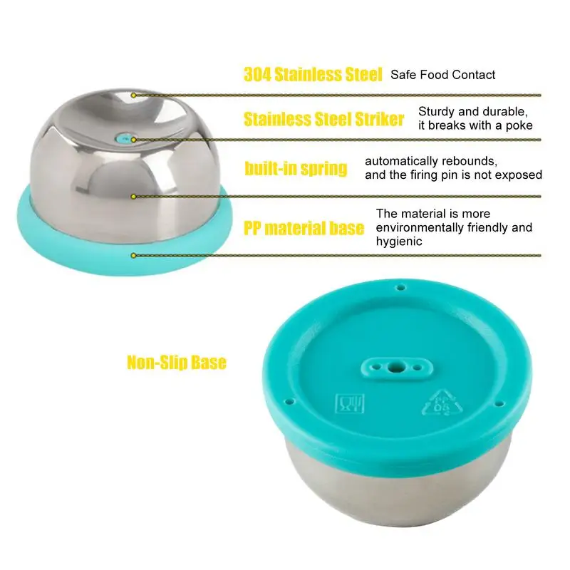1pc Egg Piercer Tool Stainless Steel Needle Egg Hole Puncher Eggs Poacher Endurance Hole Seperater Bakery Kitchen Tool
