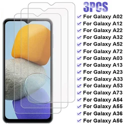 Ultimate Tempered Glass Screen Protector Set - 3 - Pack Premium Shield - 3PCS Glass (For A55 5G)