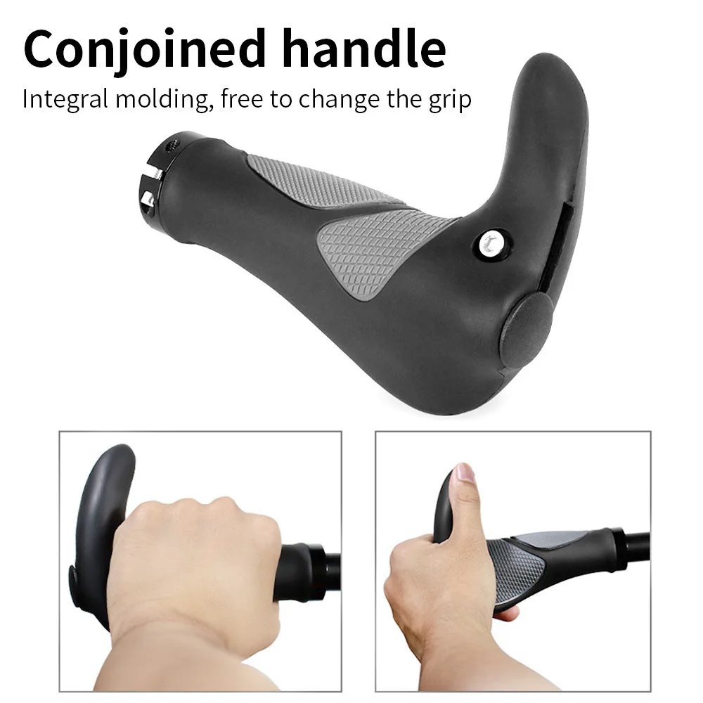 ODI Mountain Bike Sheep Horn Sub bike Grip Handle Shock and Dust proof Bicycle Grip Rubber Bilateral Locking bicycle handlebar grips,bike handlebar grips,bike handle grips