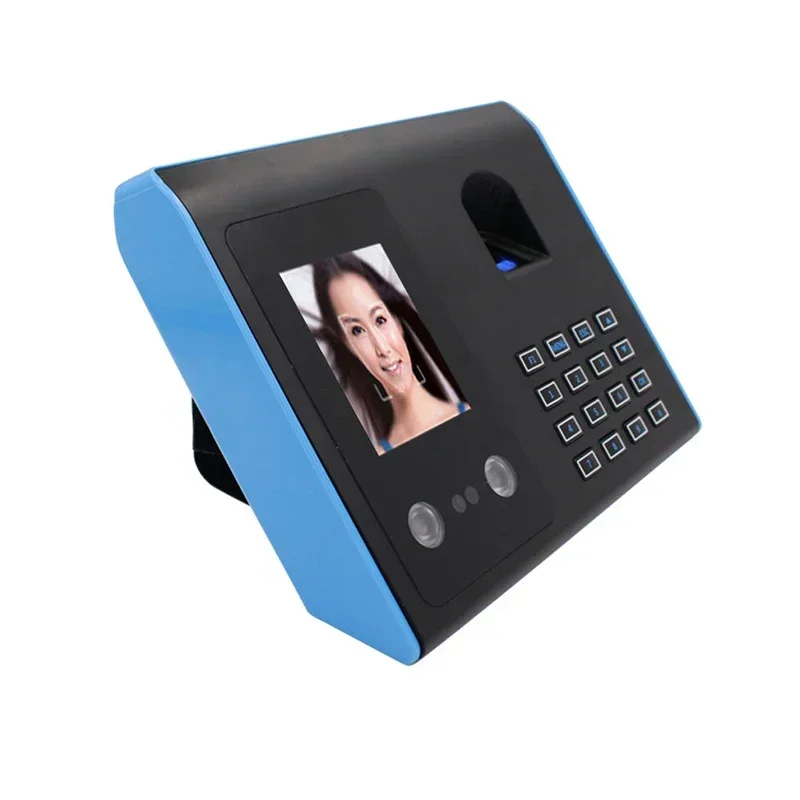 CL-10 Face/Fingerprint Time Recording For Attendance Time Recorder Employee Recognition Device Voice Prompt Work Recording