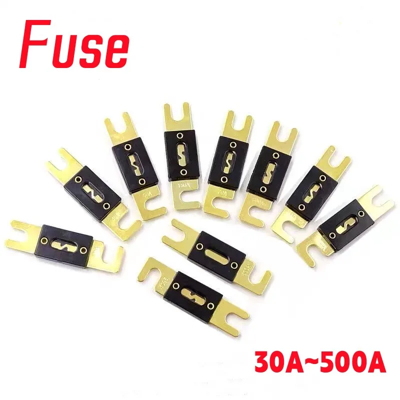 30A/40A/50A/60A/70A/80A/100-500A Anl Fusibile A Bullone Bullone Biforcato Fusibile Fusibile A Fusibile Automatico Fusibile A Lama Fusibile Placcato In