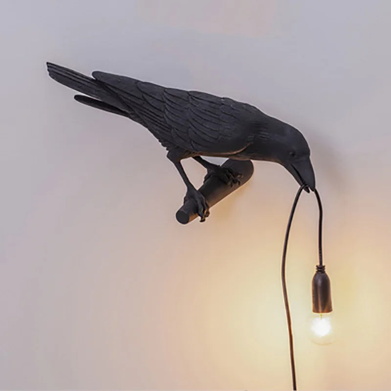 Modern Lucky Bird Table Lamp, Creative Resin Animal Light, Bedroom Bedside, Living Room, Home Decor, Lighting Fixture 4