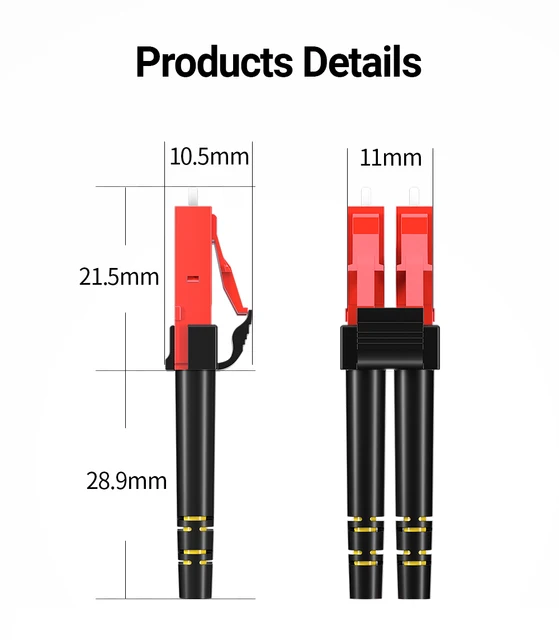 Cavo Fibra Ottica Singlemode LC-LC, 50m - Corazzato Per Esterno - Simplex 9/125 Per Reti - Foto 7