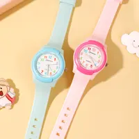 UTHAI CA18 Children's Watch Fashion Sports Quartz Watch Pink Digital Waterproof Boys Girls Kids Teenagers Students Clock Watches 1