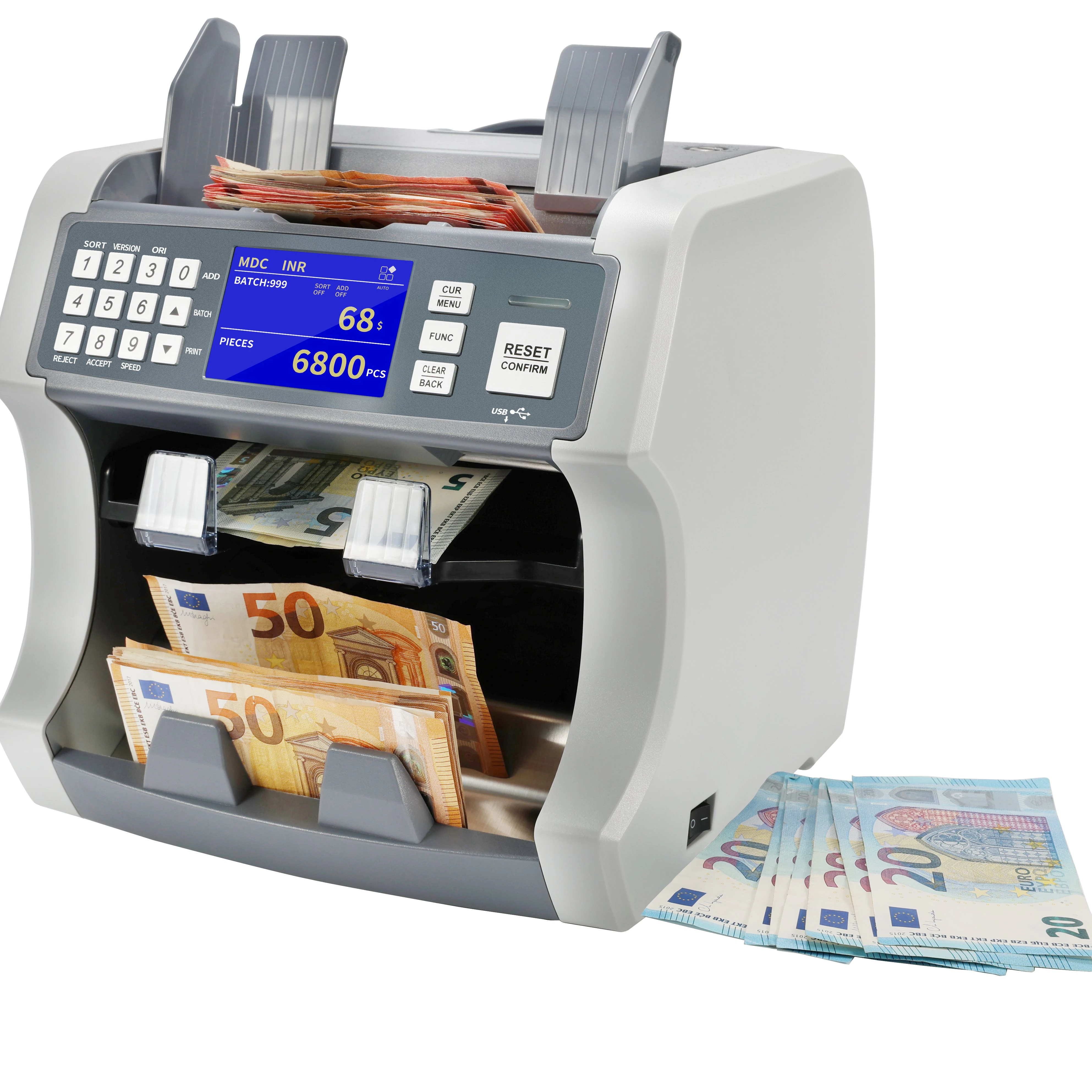 HL-S200 Money Counting Machine Fake Note Detector Money Counting Machine Bill Counters Money Counter Portable Counting Machine
