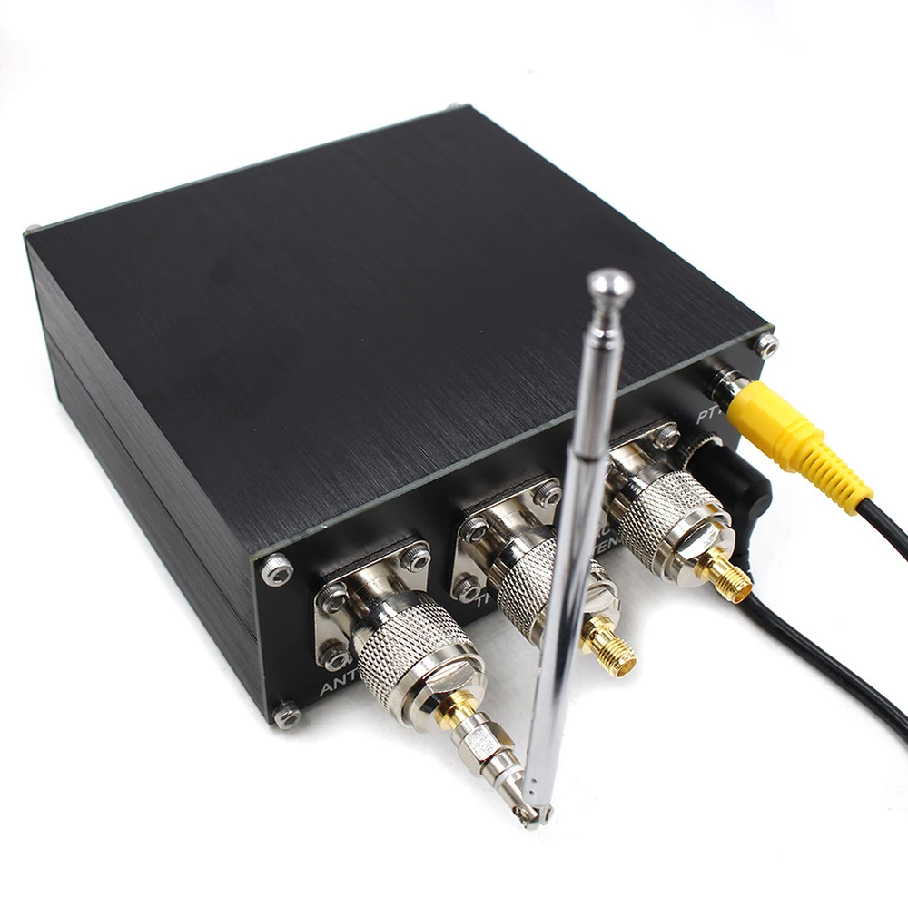 QRM Eliminator X-Phase 1-30MHz HF Bands,PTT,FM Telescope Antenna,UHF-SMA Adapter,Aluminum Alloy Case,Signal Eliminator 2