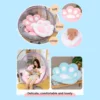 Plush Pillowcase Seat Cushions Cat Paw Back Fluffy Pillows Plush Chair Cushion Sofa Mat Office Chair Seat Pillow Back Cushion 3