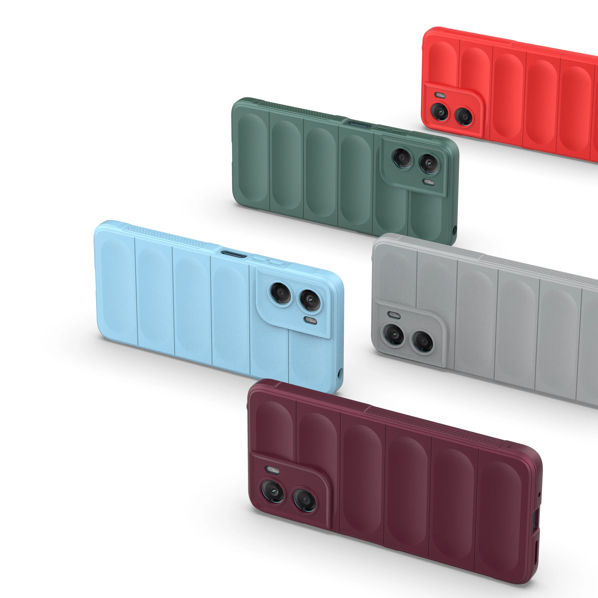 Liquid Silicone Fashion Case – Non-Slip, High-Quality Bumper
