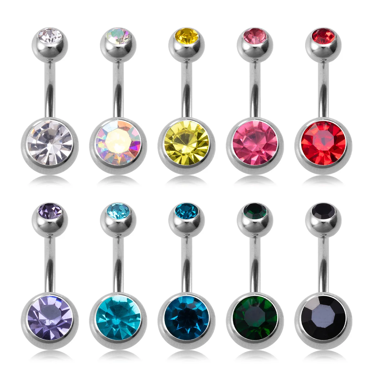 écarteurs Oreille Acier Inoxydable Kit écarteurs Oreille TBOSEN