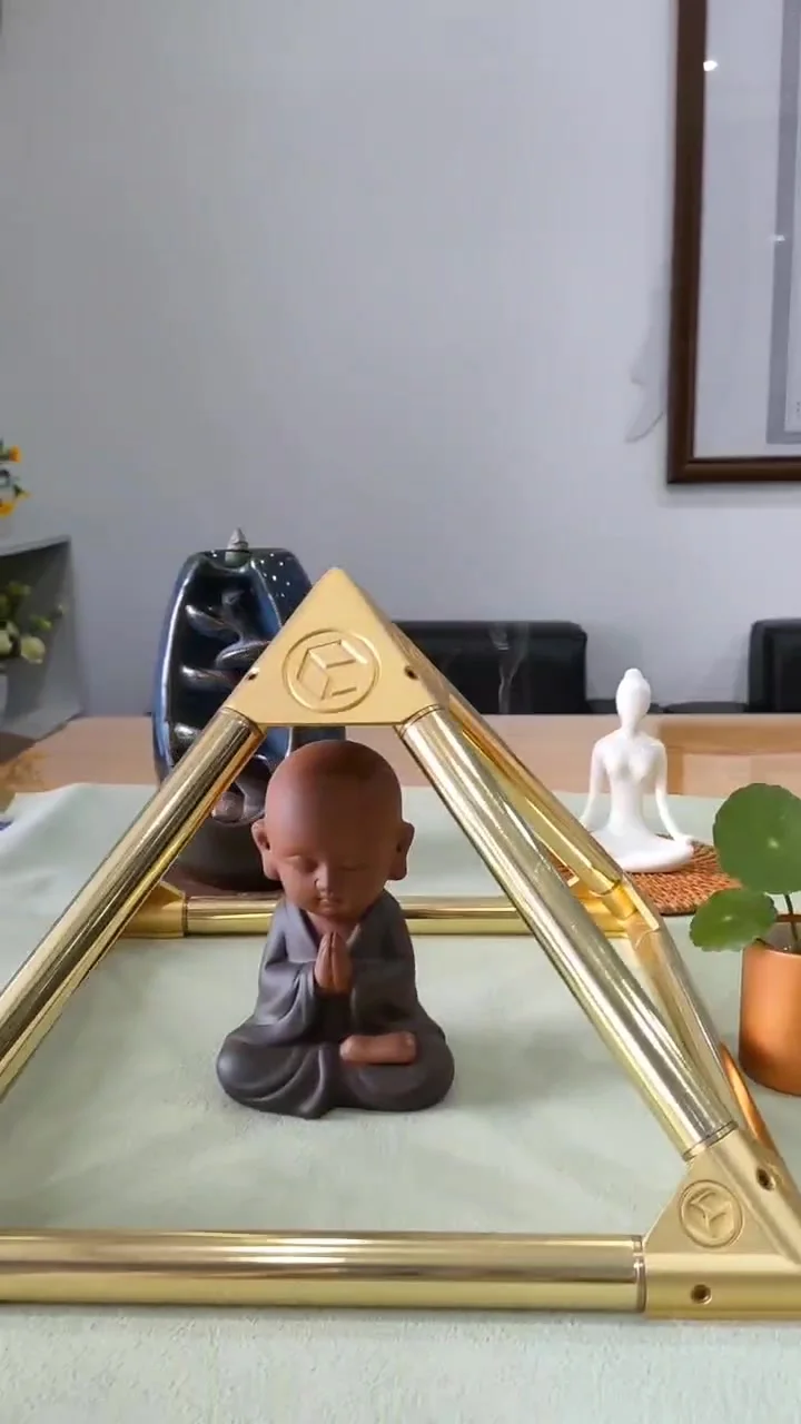 ギザ瞑想ピラミッドキット、宇宙エネルギー受信機、5/8「銅管M