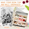 Kids Bookshelf Toy Storage Organizer, Multi-functional Nursery Organizer Kids Furniture Set Toy Storage Cabinet Unit with Shelf 3