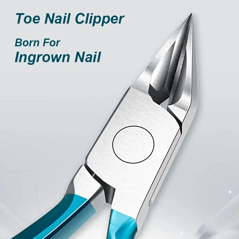Toe Nail Clipper For Ingrown Or Thick Toenails Toenails Trimmer Professional Podiatrist Toenail Nipper With Stainless Steel