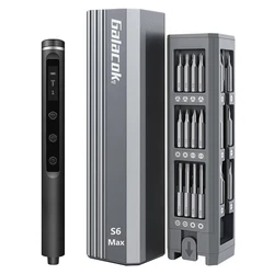 Ultimate 68-Piece Electric Precision Screwdriver Set with Magnetic Bits and Adjustable Torque (49 in 1 S6 Max)