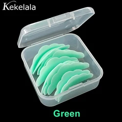 Eyelash Lifting and Curling Kit - Reusable Silicone Perm Rods & Pads (Green in case)