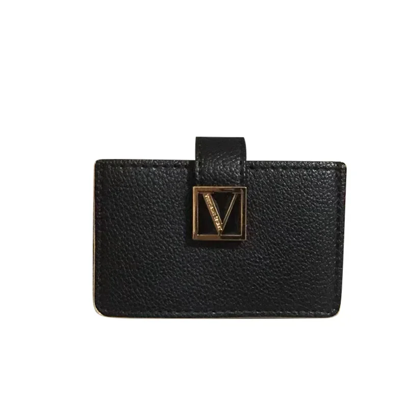 Fashion Brand Purse Women's Card Holder Pink Stripe Color Ladies Purse Mini Females Clutch Bags Luxury Trendy Gilrs Gifts 2024