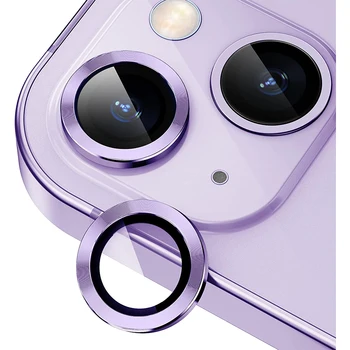 Custodia protettiva per obiettivo fotocamera viola per iPhone 17 Air 16 15 14 Plus 13 Pro Max 12 Mini 11 14Pro 15Pro Custodia protettiva Accessorio