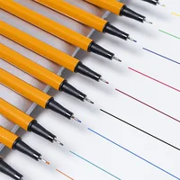 10 цветов/18 цветов/24 цвета, набор тонких ручек, водостойкая маркировочная ручка, необходимая для студентов, рисование заметок, эскиз, канцелярские товары, подарок — изображение 4