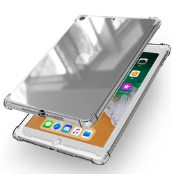 Transparent Silicone Airbag Tablet Case - Soft TPU Protective Cover (For iPad Air 1)