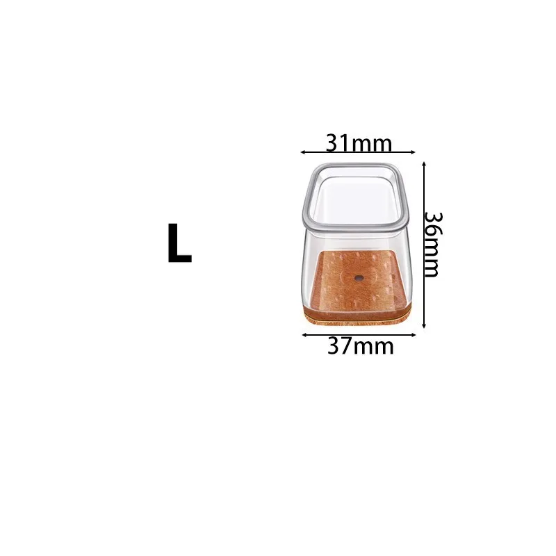 8/16/24 PCS Chair Leg Floor Protectors for Hardwood Floors, Thick Silicone Rubber Covers, Scratch-Resistant & Noise Reducin