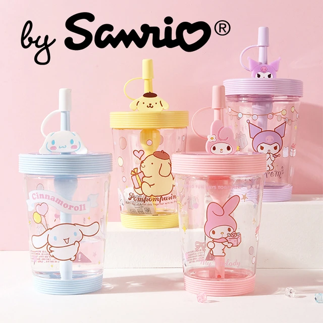 Miniso, Cartoon Dolls Tumbler With Lid And Straw, Cinnamon Kitty Melody  Water Bottle, Water Cups, Cute Kawaii Summer Winter Drinkware, Outdoor  Travel Accessories - Temu