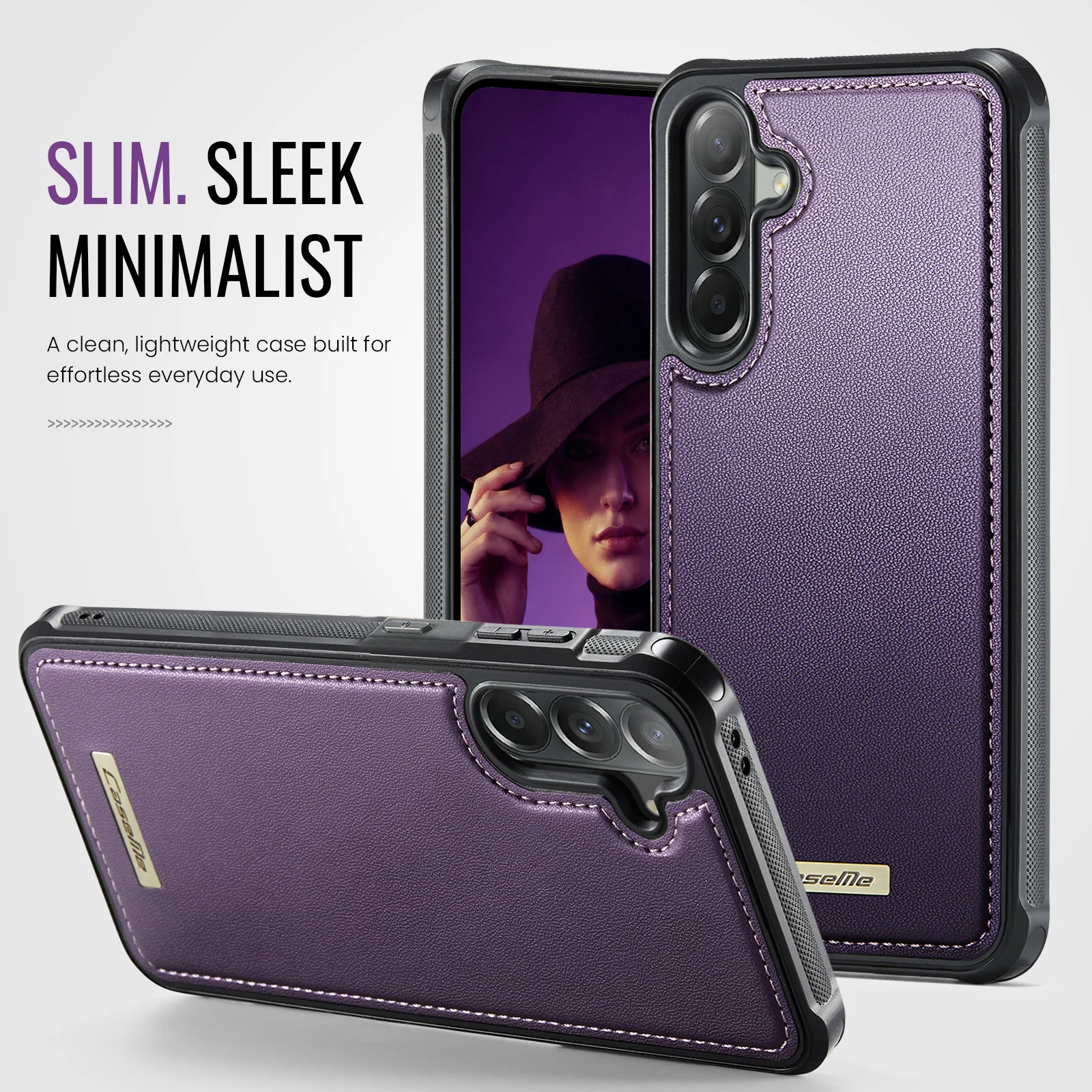 Luxury Magnetic PU Leather Shockproof Phone Case Cover