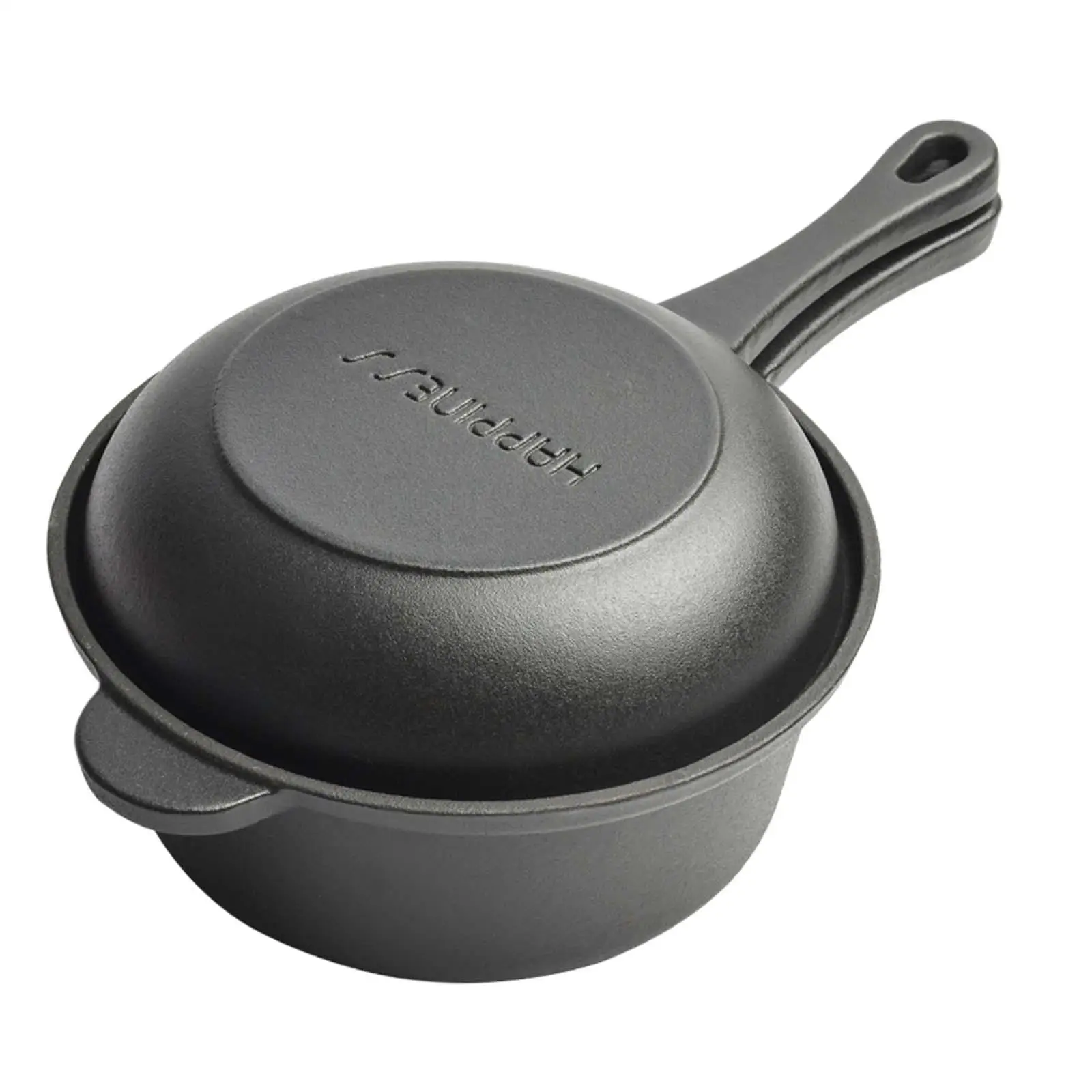 Cast Iron Pan Cooker Pot with Skillet Lid BBQ Steak Pot Stewpot for Home Kitchen Cast Iron Pan Cooker Pot with Skillet Lid BBQ Steak Pot Stewpot for Home Kitchen