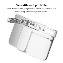 Belt Clip Foldable Belt Clip For Convenient And Easy Adjustment Comfortable Adjustment Buckle