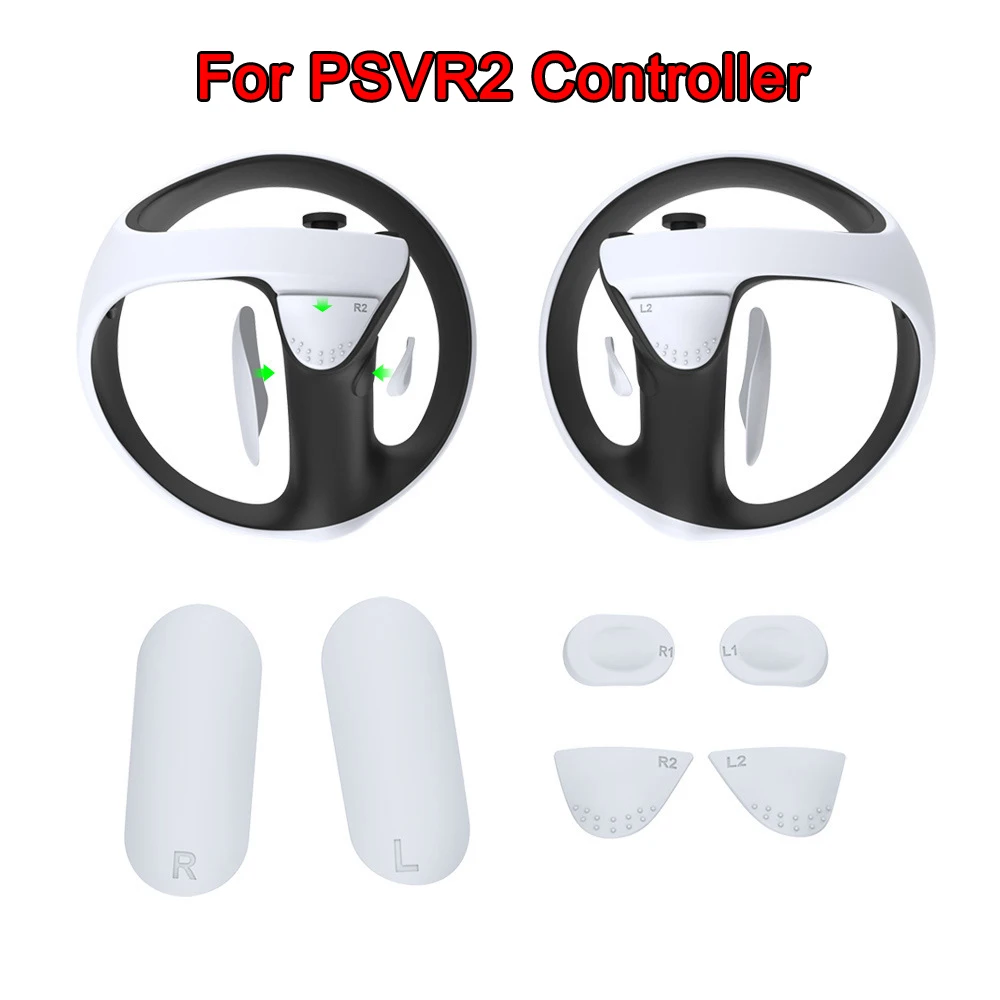 Magnetic Lens Protector Cover For PS VR2 – Anti-Blue Light, Anti-Scratch Eyepiece Caps With Frames, Lightweight Accessory