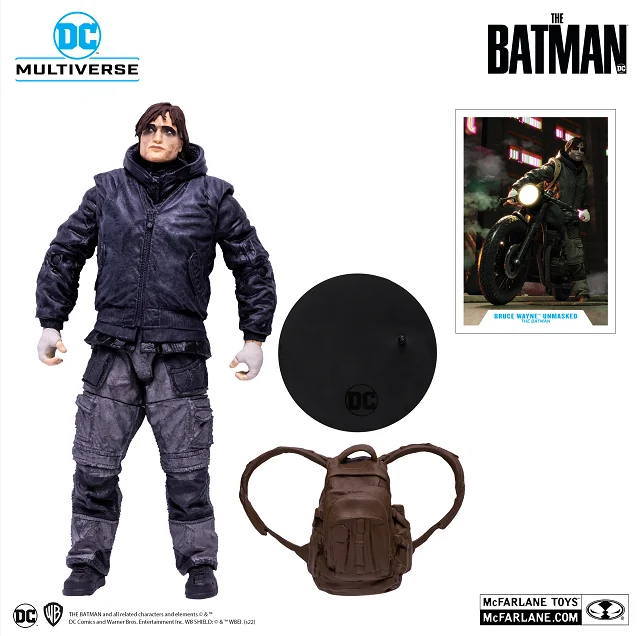 Spot Mcfarlane Dc Genuino Autorizzato Fatto A Mano Nuovo Batman 2022 Batman Action Figure Modello Da Collezione