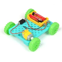 STEM Electric Car Model Blocks DIY Kids Assembling Toy