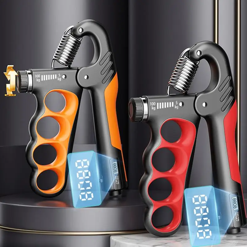 

Регулируемый электронный счетчик-захват для мужчин и женщин, для взрослых, для восстановления мышц, фитнеса, для упражнений на руку