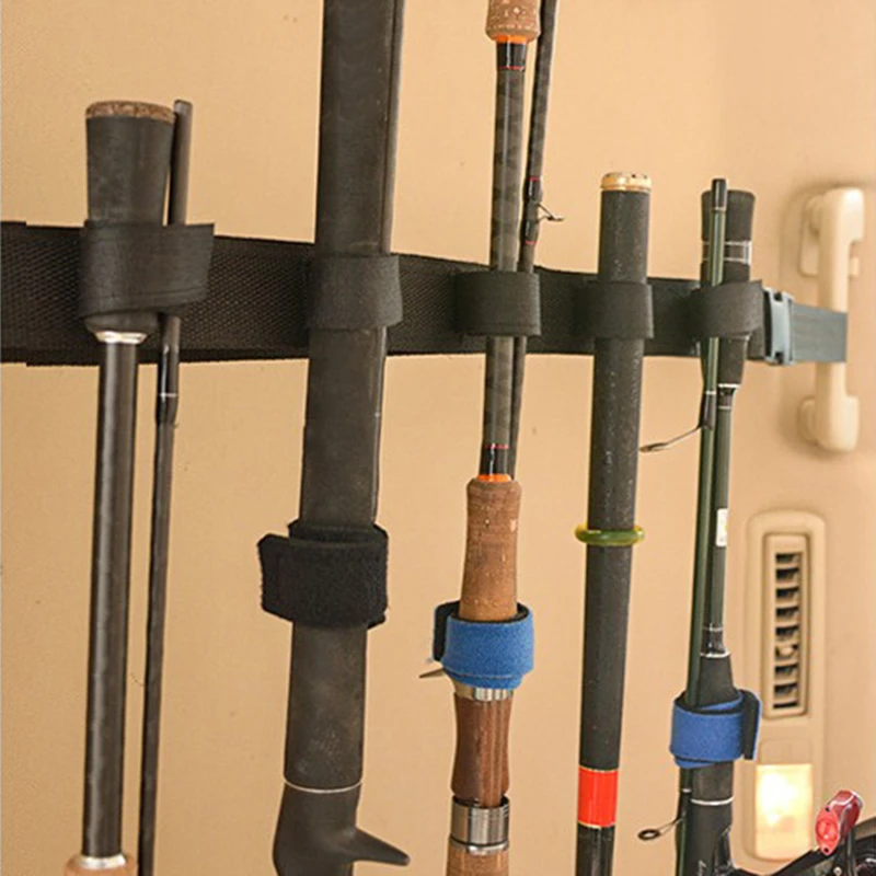 Car Mounted Storage Rack Fishing Rod Gear Holder Vehicle Fishing Rod